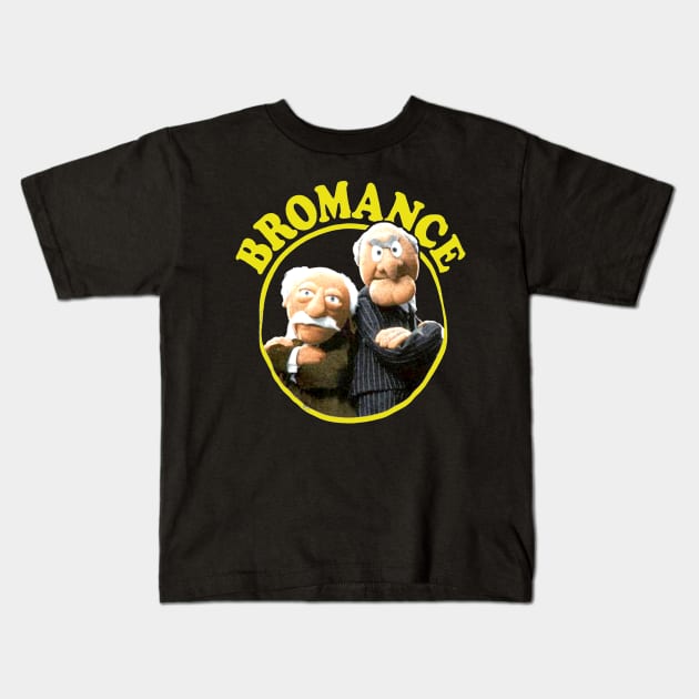 Bromance Old School Kids T-Shirt by BumiRiweh